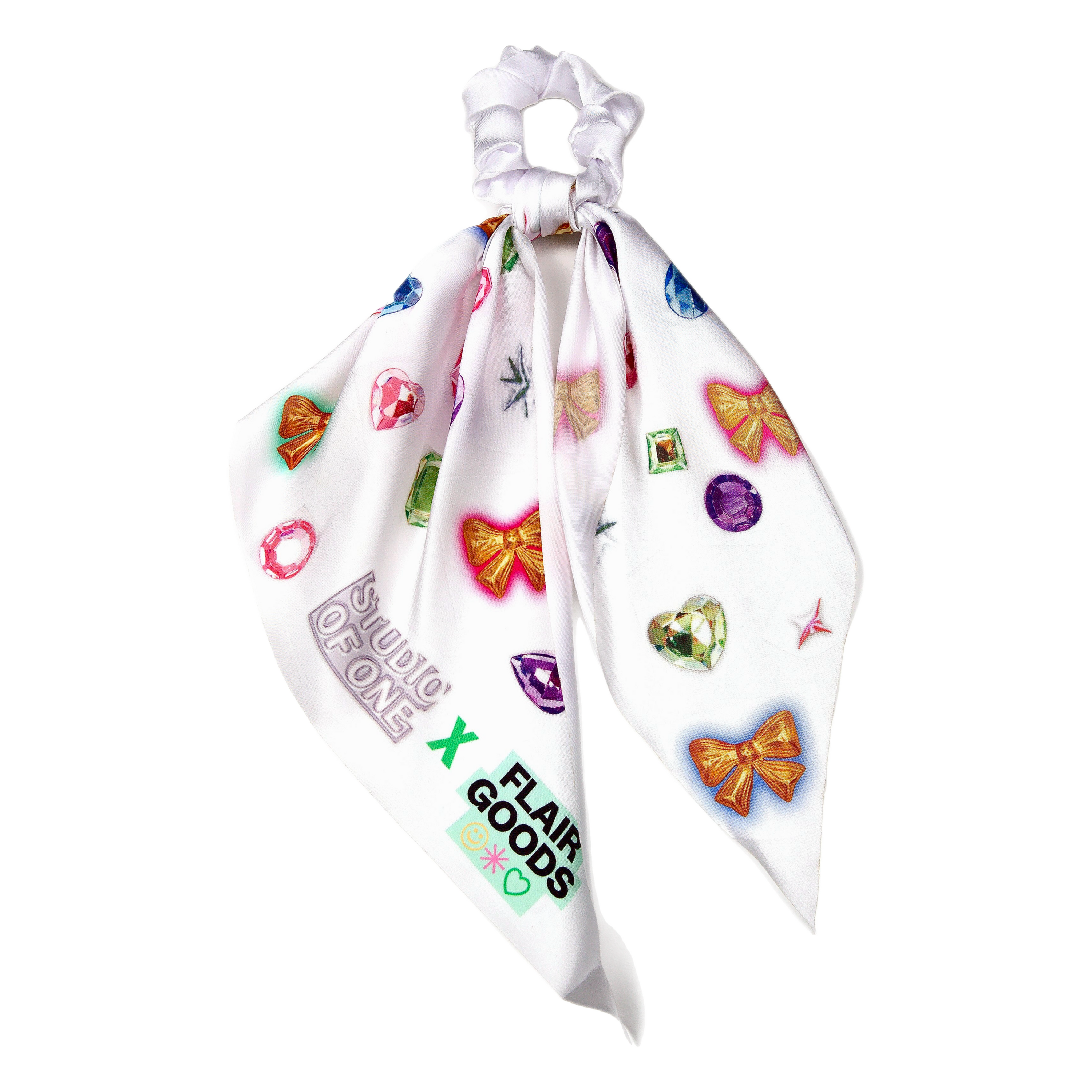 Studio of One Collab Scrunchie Scarf in "Studio Flair"