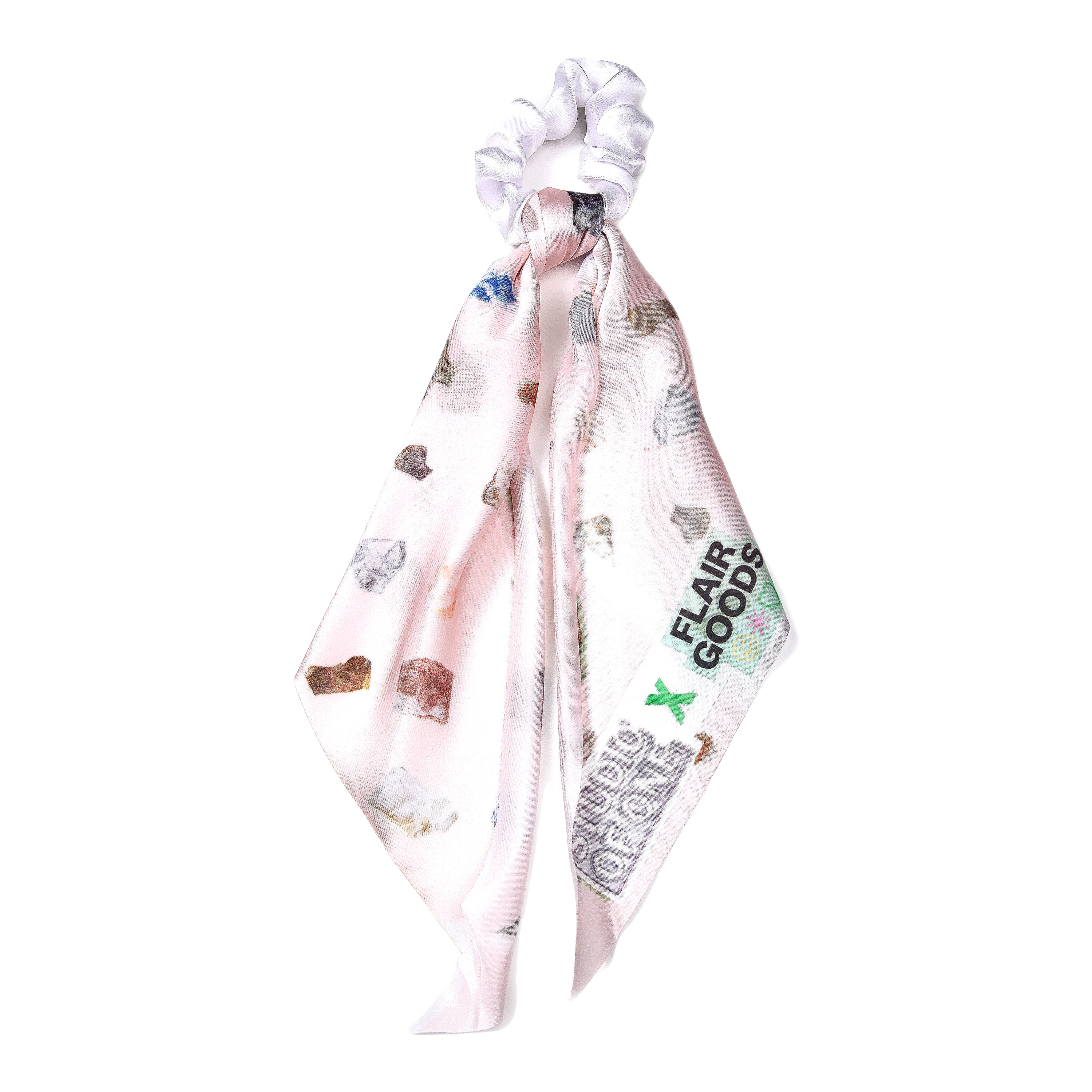 Studio of One Collab Scrunchie Scarf in "I Failed Geology"