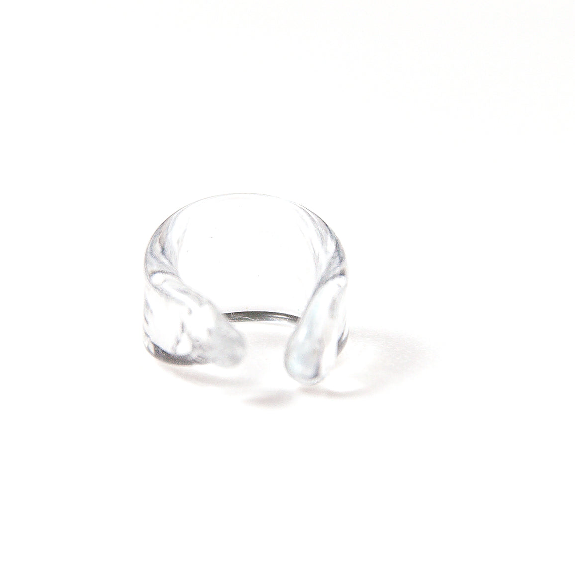 Clear Handmade Glass Ear Cuff – Flair Goods