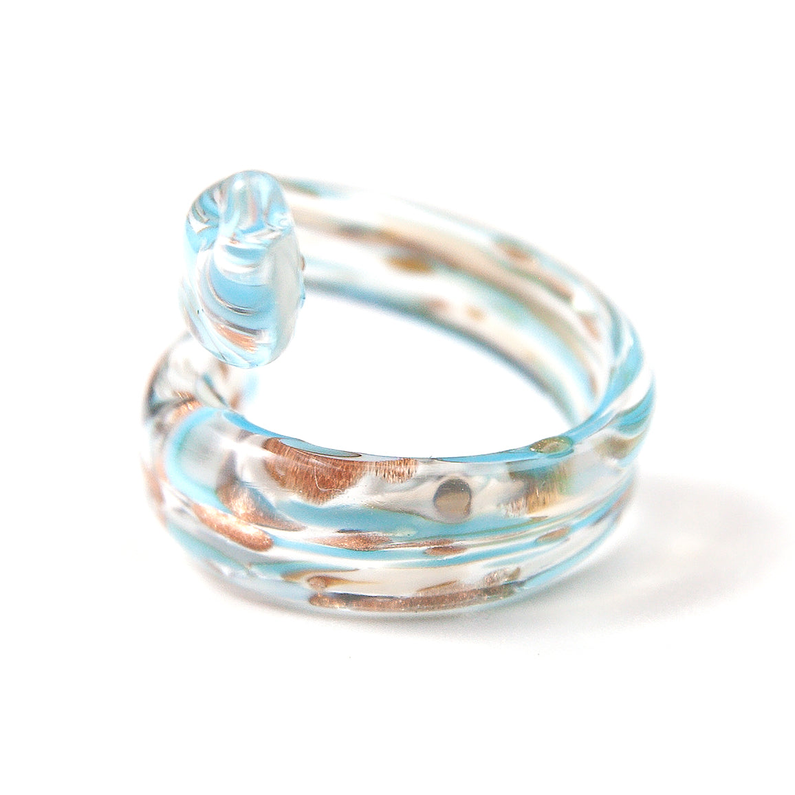 Copper Sky Flame Ring