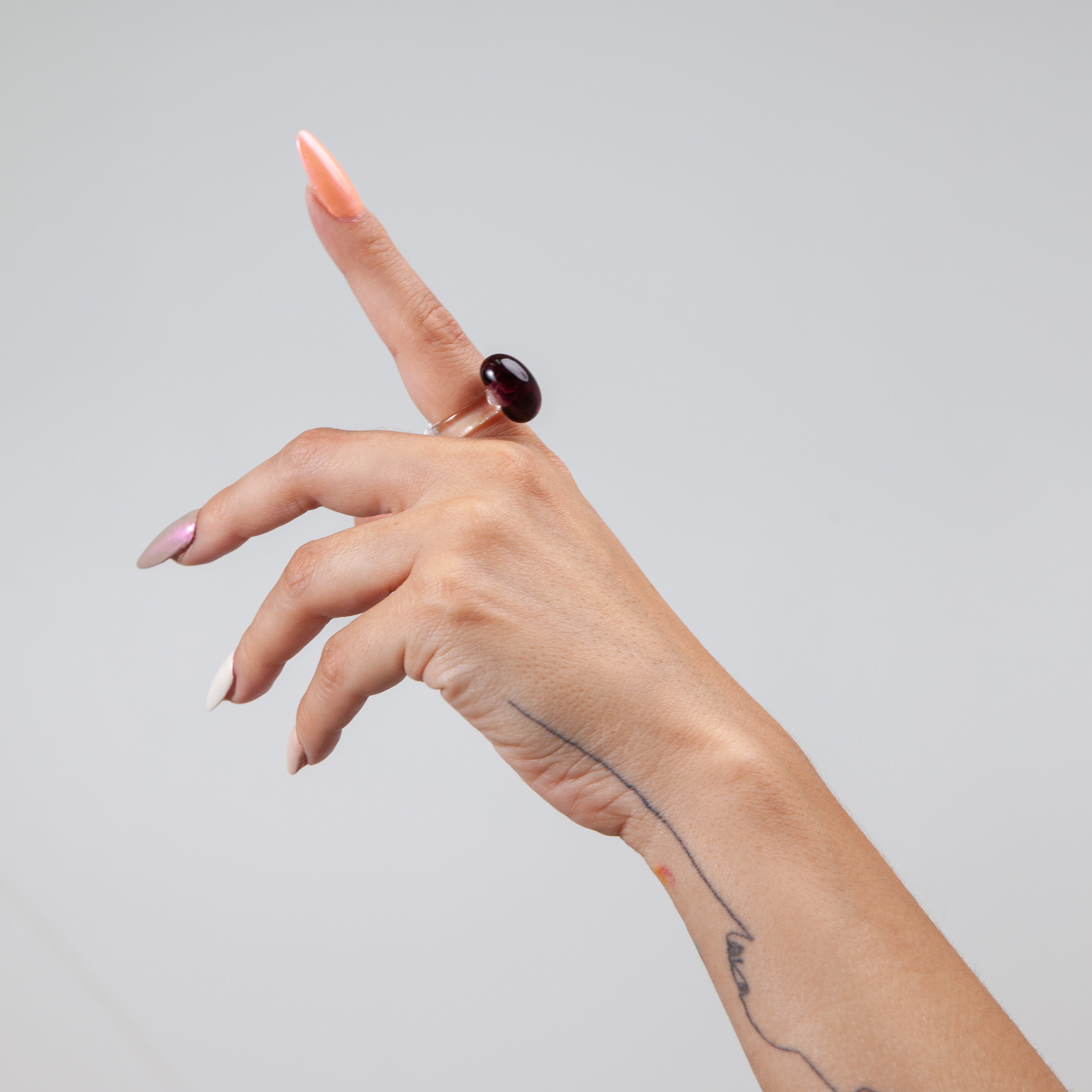 Eggplant Jelly Bean Ring