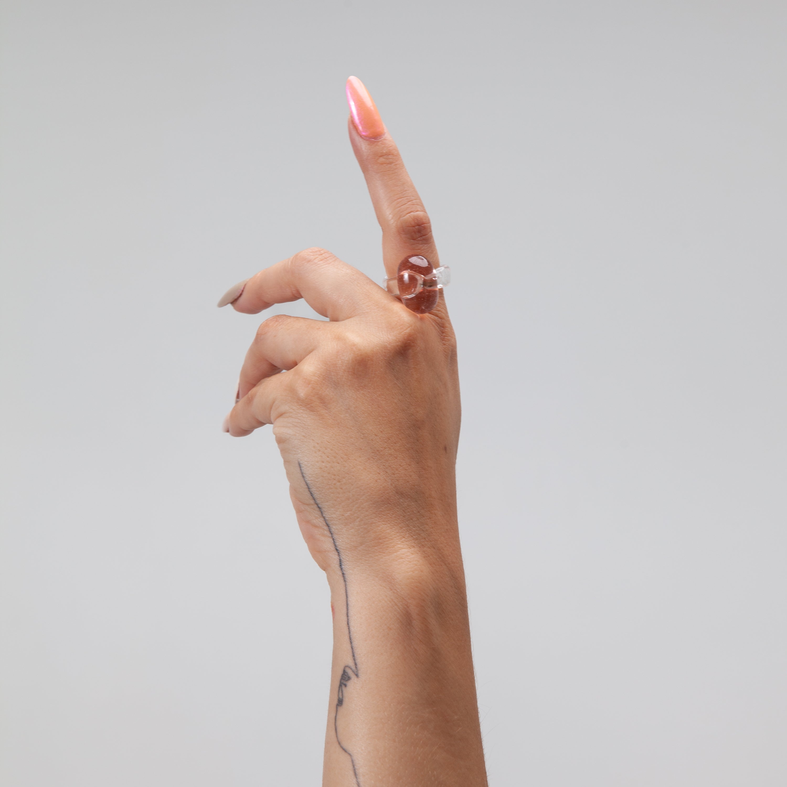 Blush Jelly Bean Ring