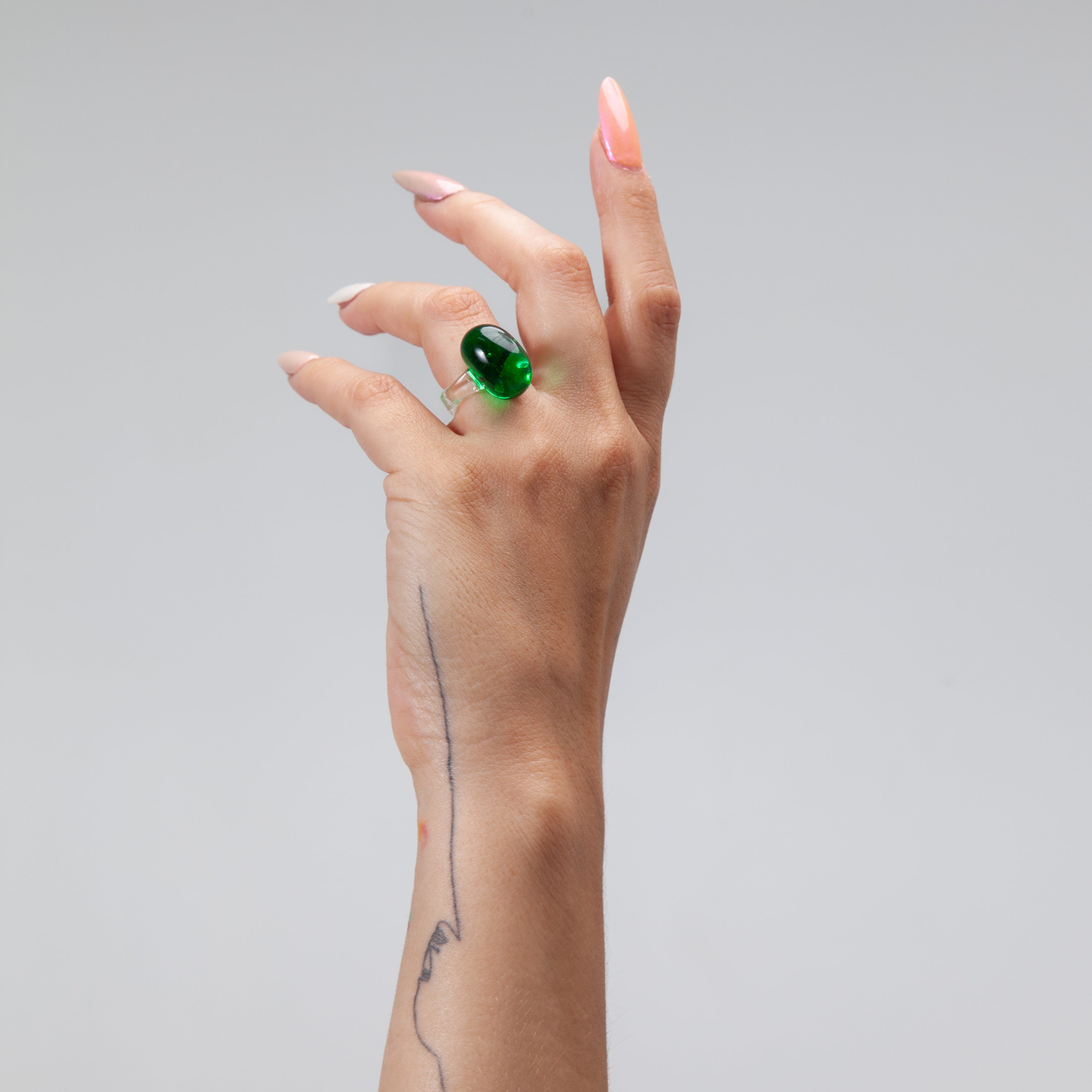 Green Grass Jelly Bean Ring