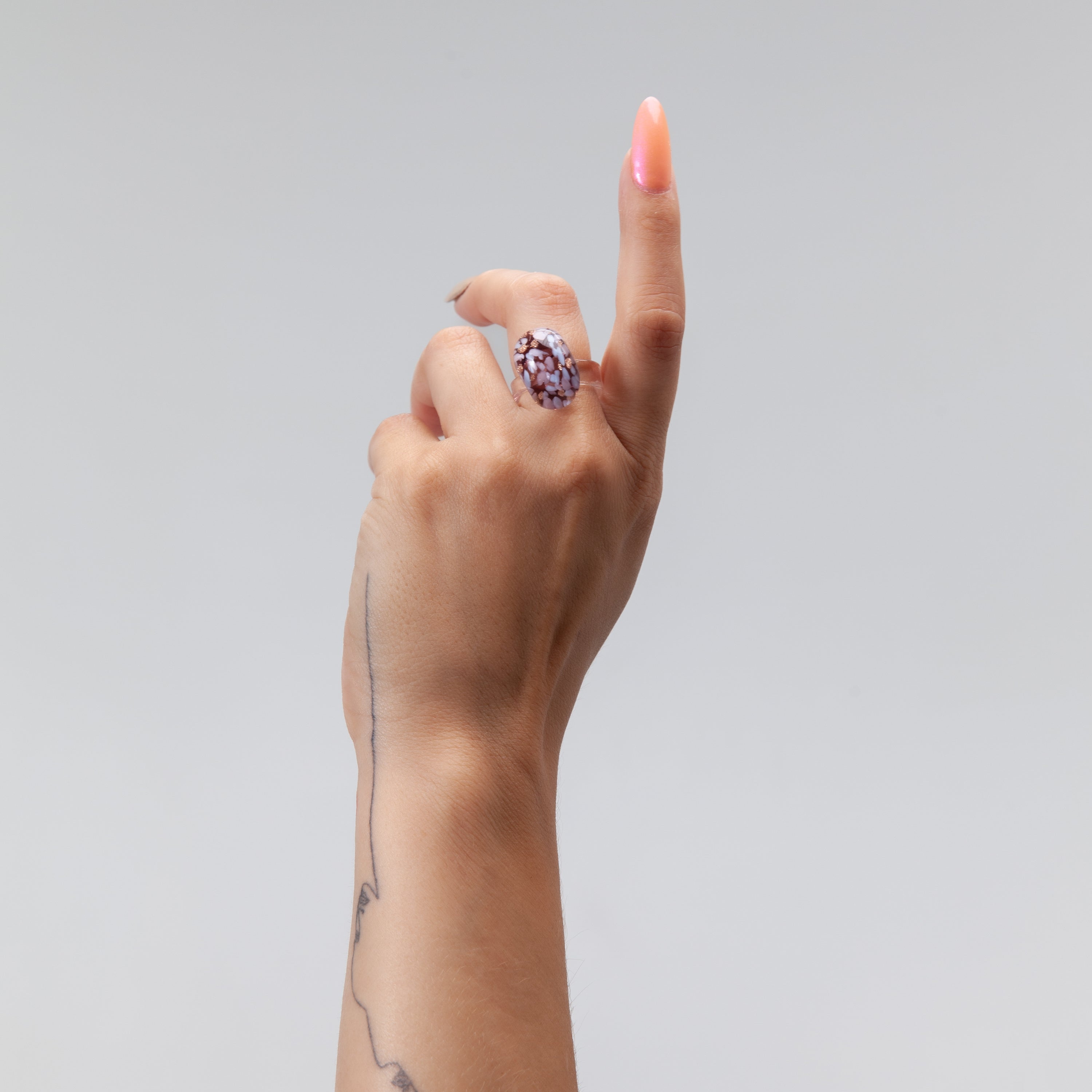 Moonlight Sparkle Jelly Bean Ring