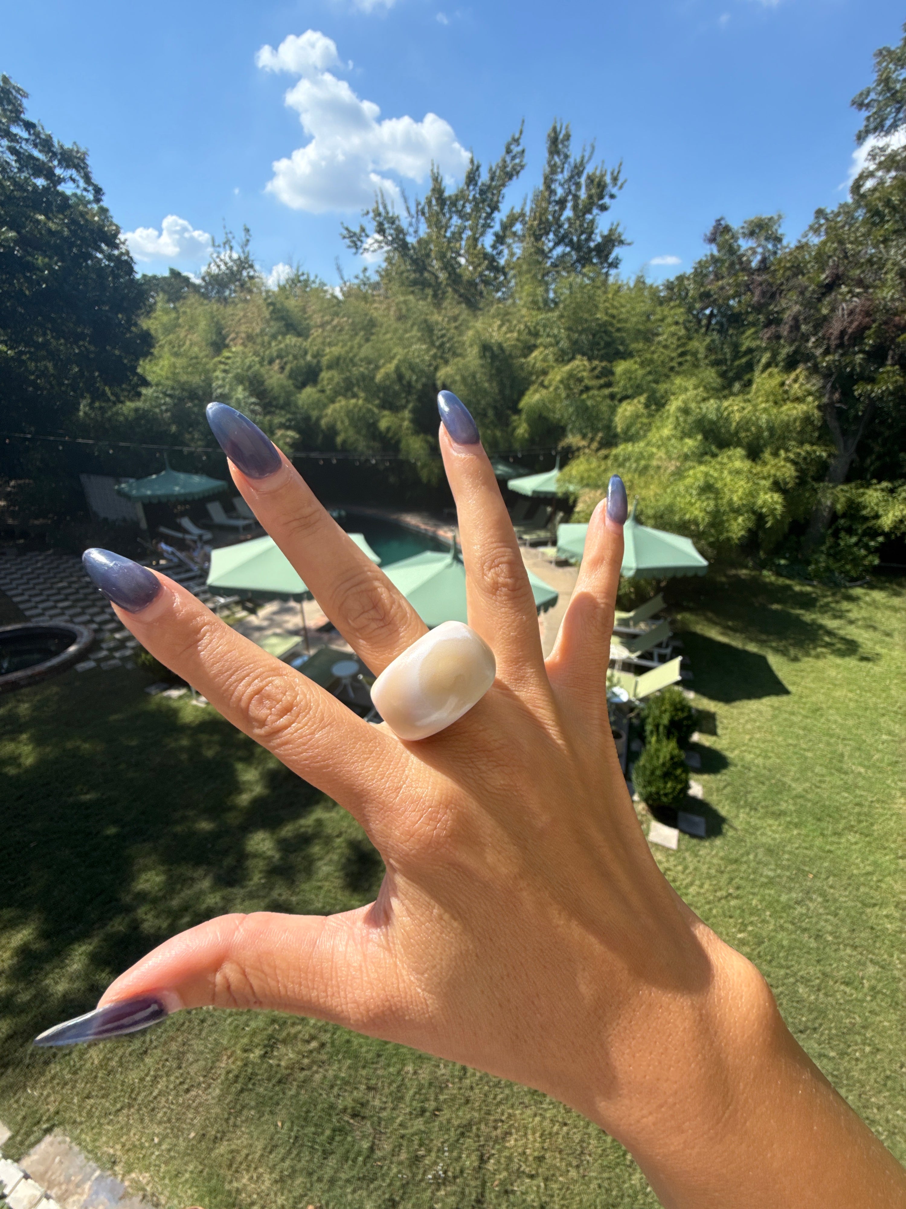 Cereal Milk Cobachon Rings