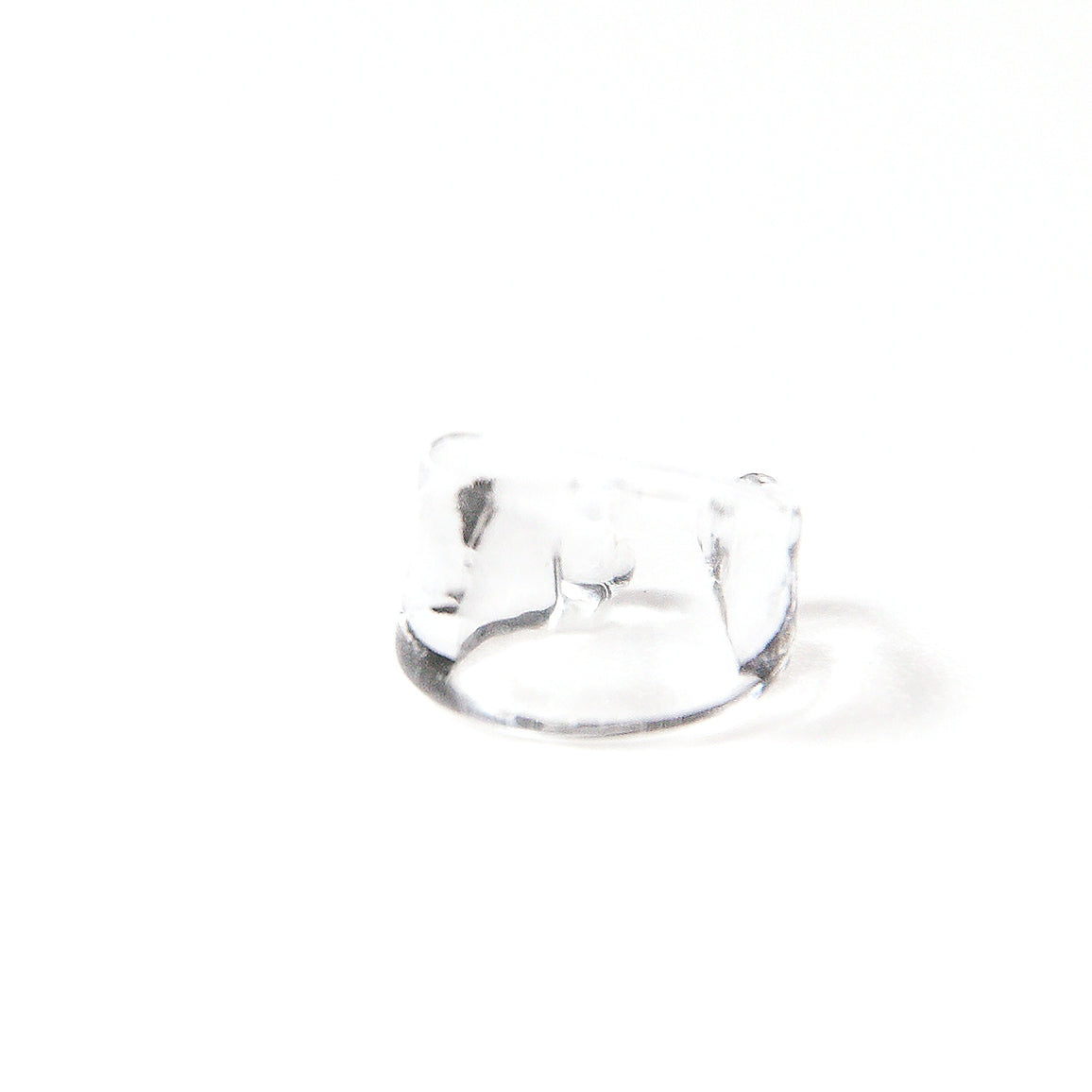 Clear Handmade Glass Ear Cuff – Flair Goods