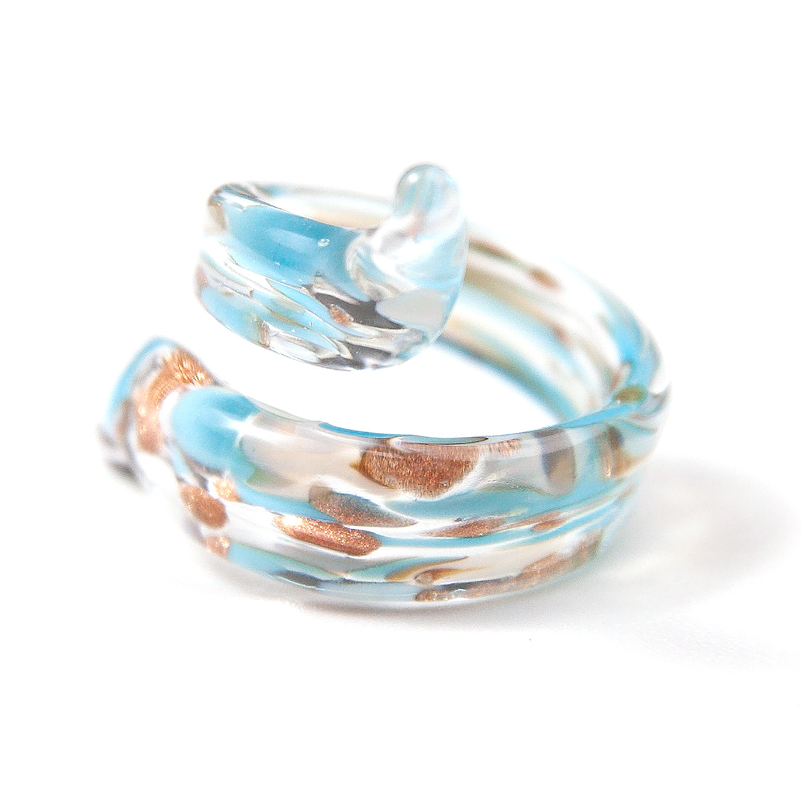Copper Sky Flame Ring