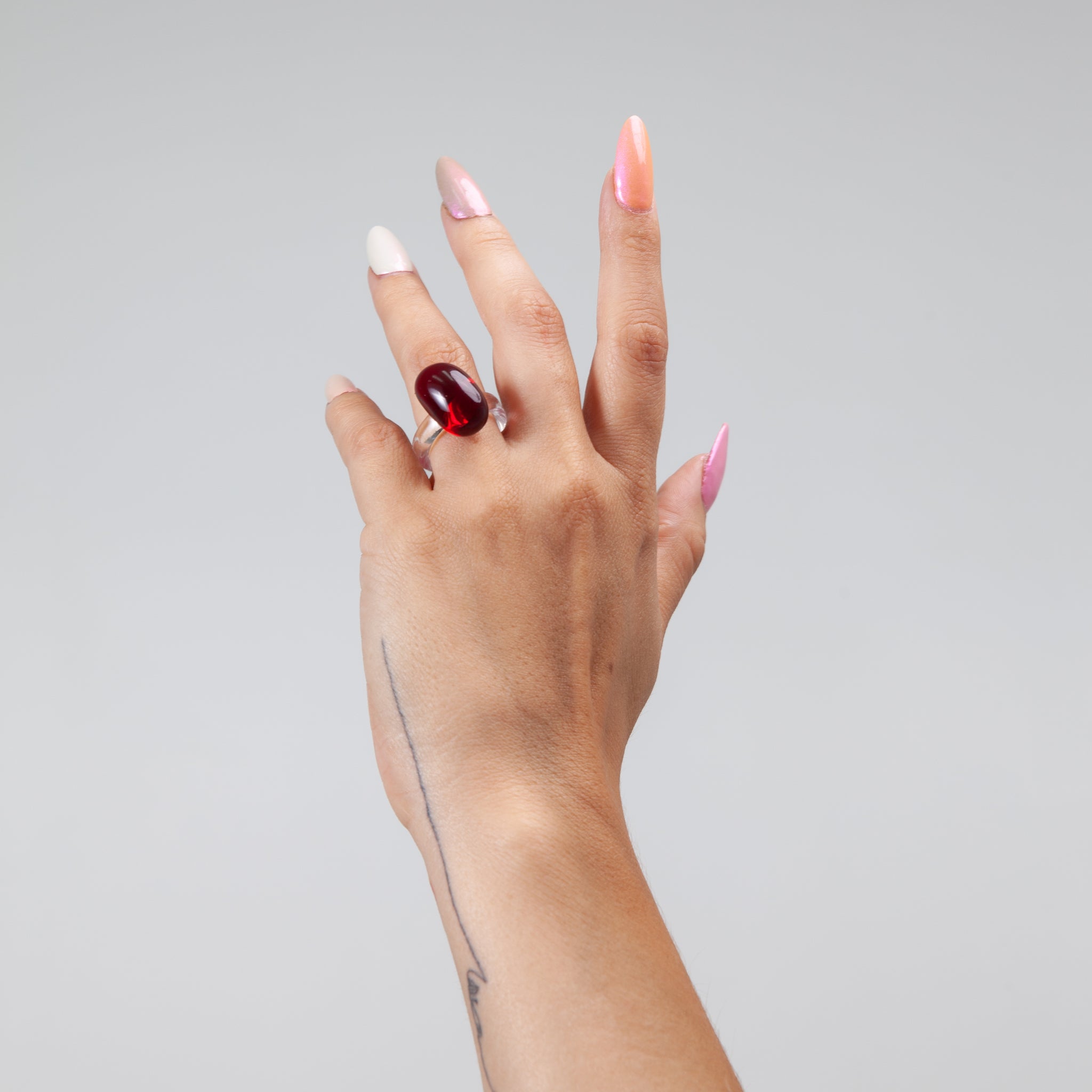 Cabernet Jelly Bean Ring