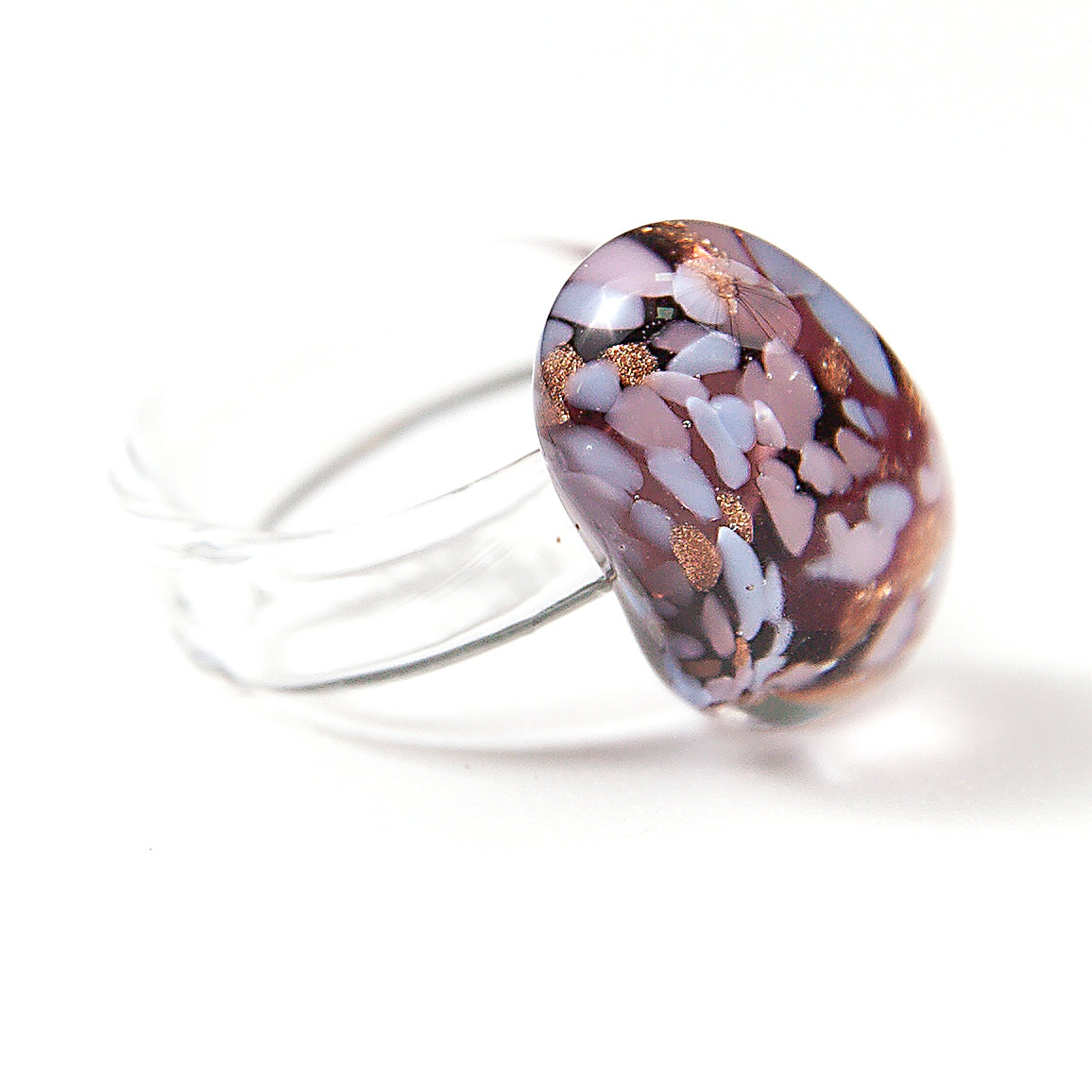 Moonlight Sparkle Jelly Bean Ring