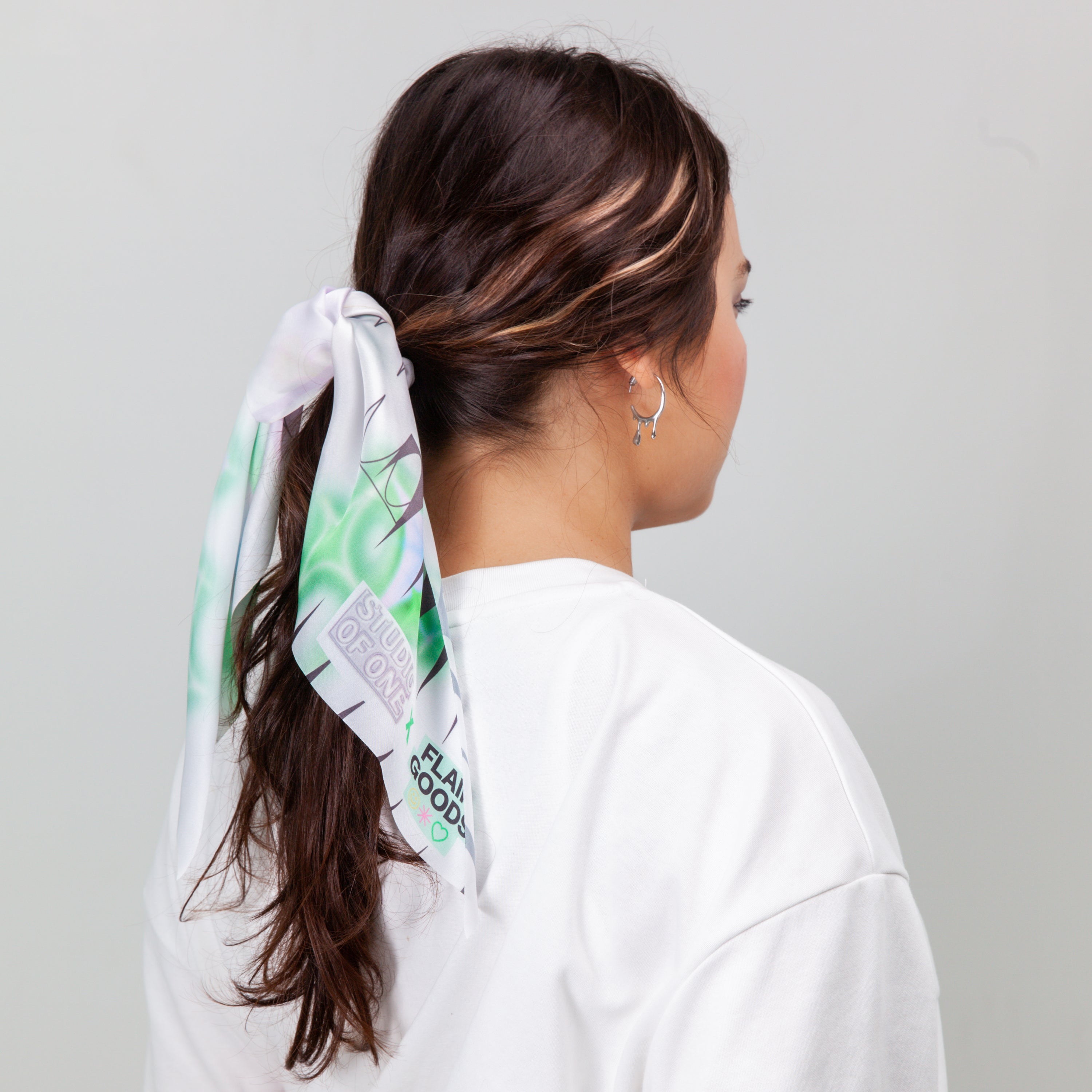 Studio of One Collab Scrunchie Scarf in "Starslinger"