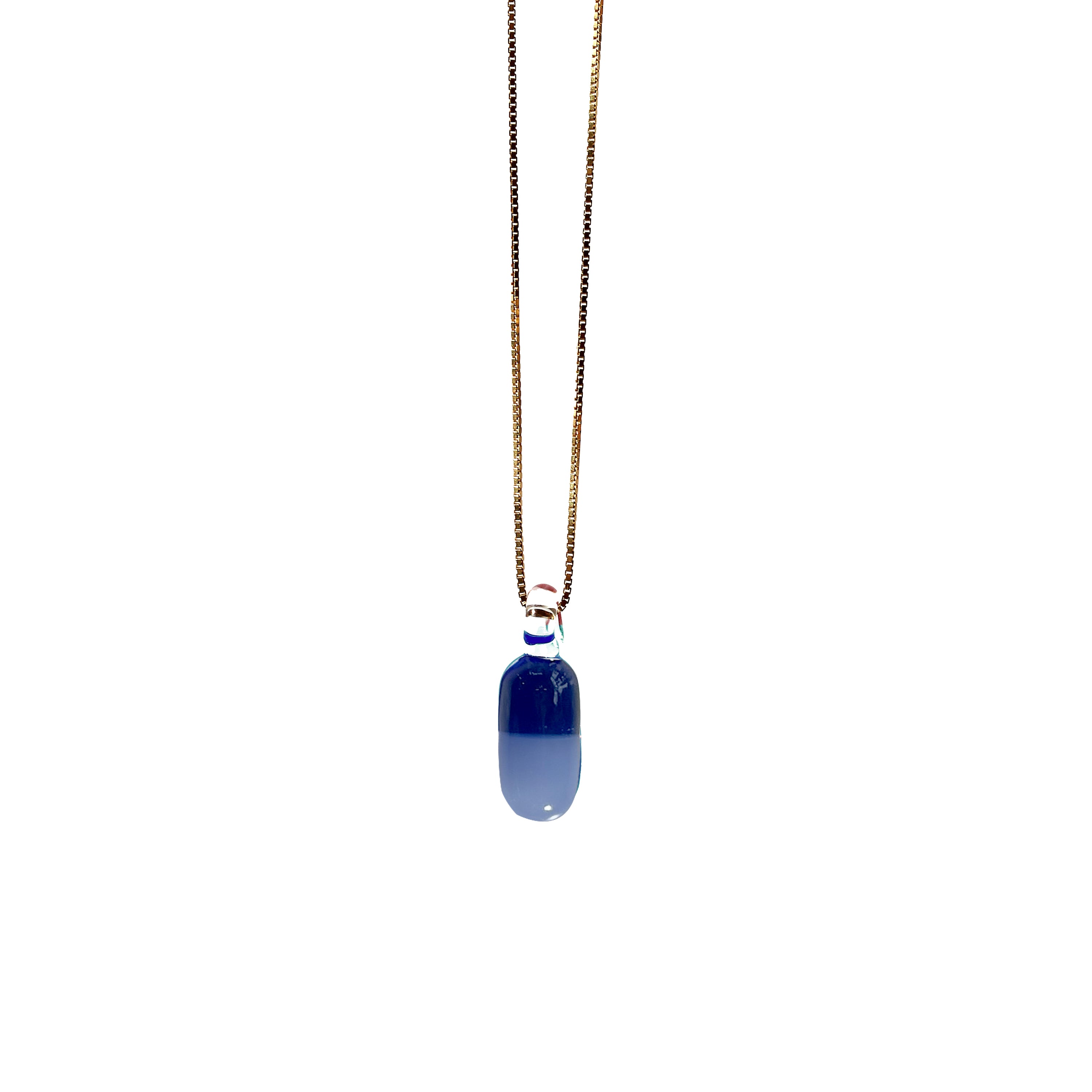 Pill Pendant Necklace