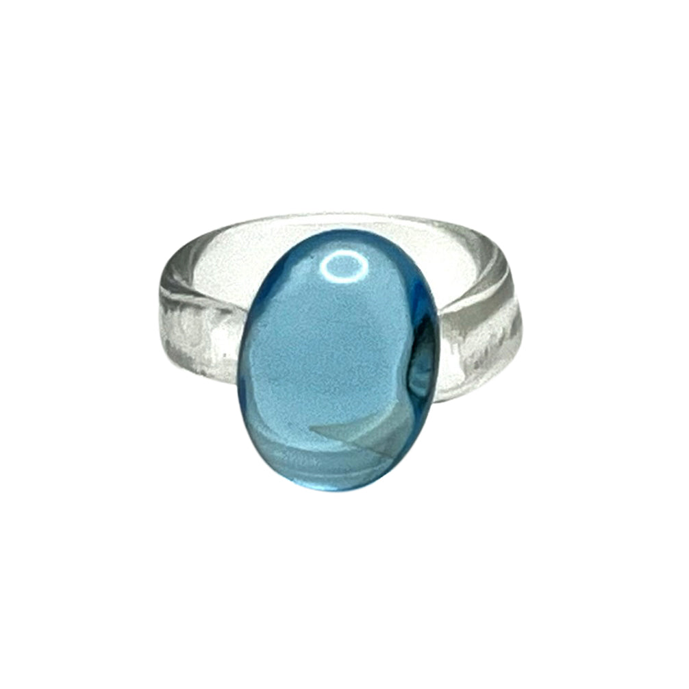 Periwinkle Jelly Bean Ring