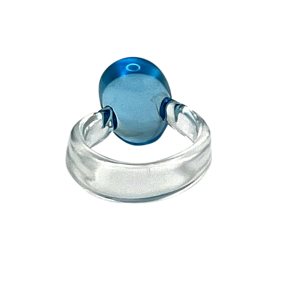 Periwinkle Jelly Bean Ring